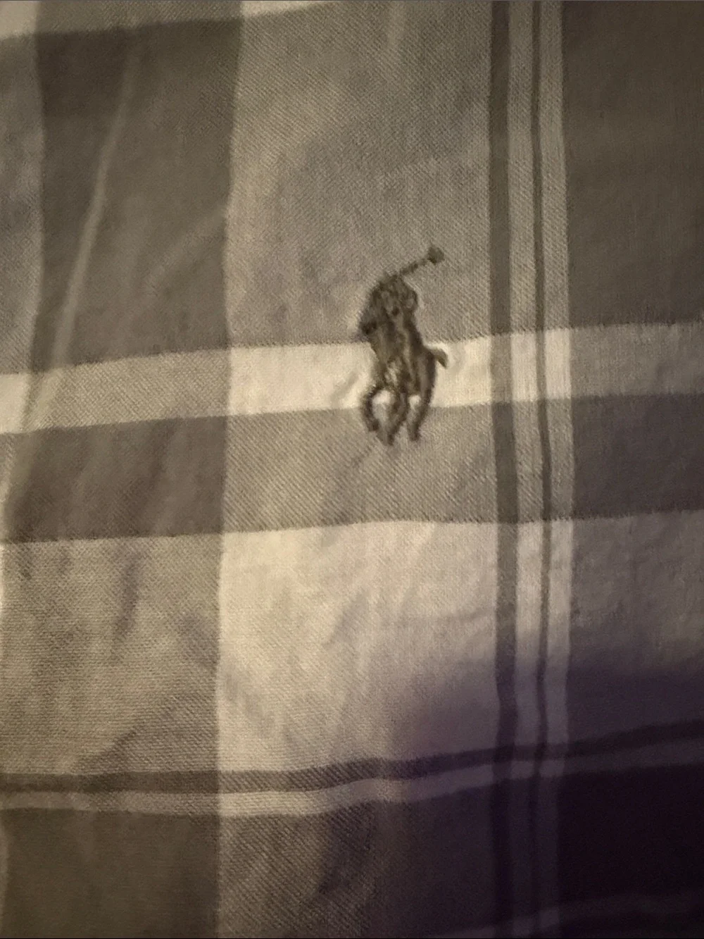 Ralph Lauren Gray Plaid Button-Down Shirt for Kids